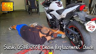 Suzuki GSX 250R Chain Replacement