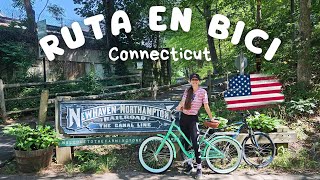 🇺🇸 Bonita Ruta en Bici 🌳 Farmington Canal Greenway | VLOG en Connecticut