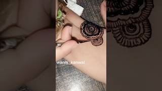 I apply beautiful Mehandi design 😍 full video on my YouTube channel 🫰🏻#viralvideo #2024 #diy