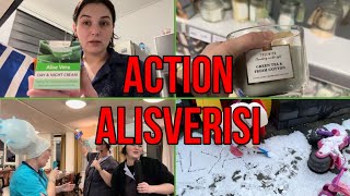 ACTION ALİSVERİSI SHOPVLOG😍 IS YERİNDEKI KOMIK SEYLER🤣 AYHAN AİLESİ 🫶