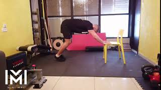 Triceps Extension Push up With Chair   יד אחורית עם כיסא