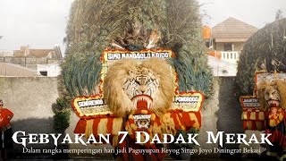 7 Dadak Merak Meriahkan Hari Jadi ke-21 Reyog Singo Joyo Diningrat Bekasi (05/03/23) Part 3