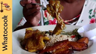 Trinidadian 🇹🇹 Eating Jamaican 🇯🇲 Meal Eating Show😋 | #flavorfuleatz