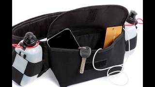 Hydration Belt with 2 Water Bottles from Active Vibe