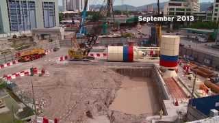 The Klang Valley MRT Underground Works Progress Video