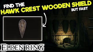 How to get the HAWK CREST WOODEN SHIELD in Elden Ring - Map Location - STORMVEIL CASTLE - RARE ITEMS