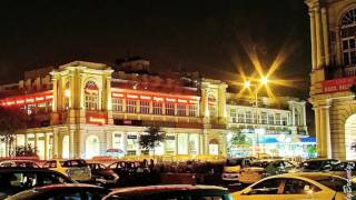 Connaught Place After Dusk