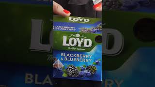 #Shorts Loyd Fruit Tea Blackberry & Blueberry