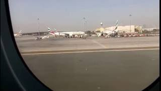 Emirates A380 Take off Dubai