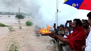 Unprecedented flood in Vellore Palar River after 120 years !! #vellore #sripuram #snhrc #hospital