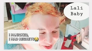 bleaching hair *dangerous*