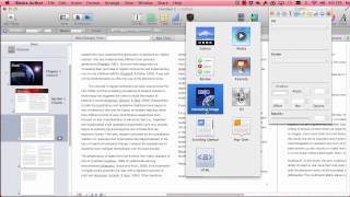 Using Widges in iBooks Author