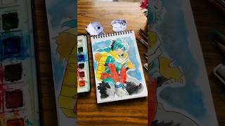 Drawing deku 😻😻#anime #drawing #art #shorts #support