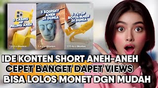 PALING GAMPANG CUAN‼️Bikin Video Short Fakta Unik Full Tutorial - 100% Lolos Monet