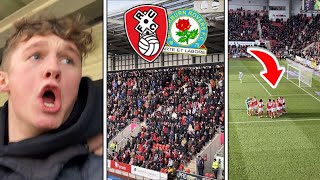 Rotherham vs Blackburn *VLOG* ABSOLUTE CARNAGE in THE HOME END as THE MILLERS SMASH ROVERS!!!