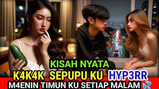 KISAH NYATA - PISANG SUPER BIKIN K4K4K SEPUPU KET4GIH4N MUNCR4T DI MOBIL SAMPE LEM3S DAN H4M1L