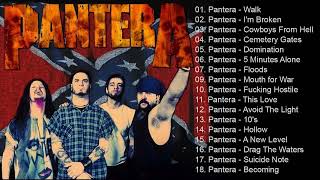 P A N T E R A Greatest Hits Full Album - Best Songs Of P A N T E R A Playlist