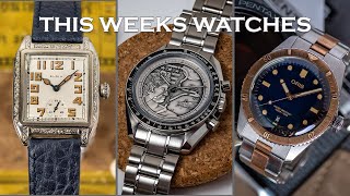 This Weeks Watches - Omega Speedmaster Apollo 17, Bronze Oris 65, 1926 Elgin & More! [Episode 21]