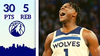 Anthony Edwards | Full Game Highlights | Wolves v Jazz | 21st October 2022