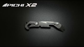 PICHI X2 titanium all-in-one pocket tool is designed for all of your everyday carry needs