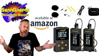 Wildest Mic Demo Ever!! 7YRMS iRay UW10 Dual Wireless Portable Mic System