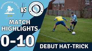 Debut Hat-trick! - Woodhouse Colts FC v Doncaster City FC - Non League