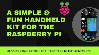 WaveShare Game HAT Review: Easy DIY Handheld Game Console Kit For Your Raspberry Pi!!