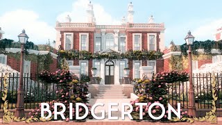 Bridgerton House -  The Sims 4 Speed Build