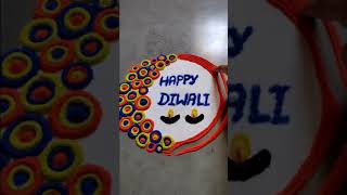 #Shorts 🪔Happy Diwali🪔 10 minutes Rangoli by Shubhangi