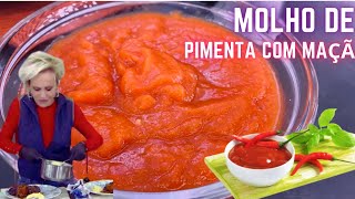 Molho de Pimenta com Maçã Ana Maria Braga