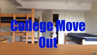 Moving Out of My Freshman Year Dorm Room | Spring 2015 Seton Hall University