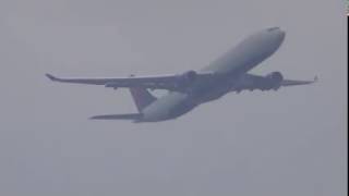 Delta Airlines  New and Beautiful Airbus A330 coming into JFK Airport