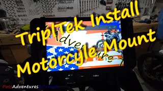 TriplTek Tablet Motorcycle Installation