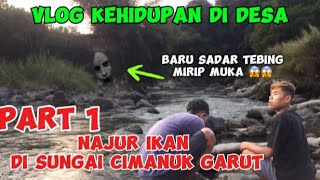 Baru sadar tebing mirip muka setan di sungai cimanuk garut@putragarut3320