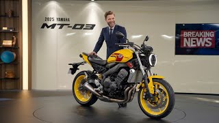 2025 Yamaha MT-03 | The Ultimate Lightweight Naked Sportbike!