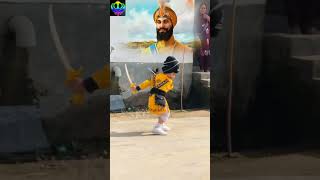 Khalsa Kids Gatka ⚔️ | Nihang Singh 🙏 | #gatka #shorts #gurbani #teerwalababa