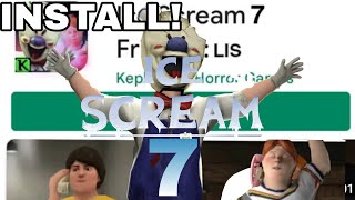 Ice Scream 7 PRE-REGISTRATION!!!(Fanmade)#shorts