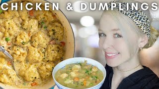 Chicken & Dumplings | Cook & Eat With Me