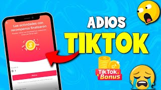 ✔Las ACTIVIDADES Con RECOMPENSA Finalizaron -  TikTok Bonus Se Acabo😢😢