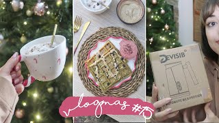 VLOGMAS 15 🧇 l Nueva taza navideña, hacemos gofres y sorteo del espumador de leche!