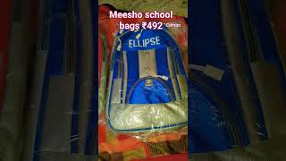 great quality school bags just 450 on meesho #onlinegarg #meesho #