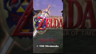 OCARINA OF TIME Opening Movie - N64 Intros #iykyk