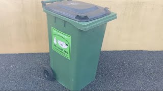 Wheelie bin update: 2015 Creamer 240 litre with Kliko hotstamped black lid