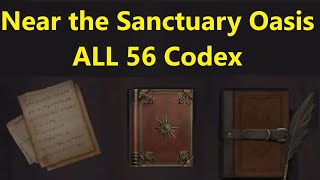 Near the Sanctuary Oasis  - ALL 56 Codex - 549 Ornate Coin - Throne And Liberty Collection