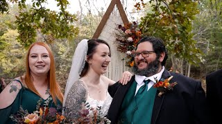 Morgan and Josh's Wedding Ceremony at Chateau Hiddenwood