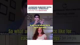 Avoiding Surgery with Strategy & Patience