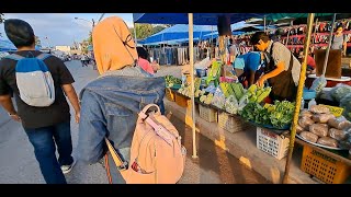 Sempat jugok jengok meriahnya  pasar pagi Hatyai, Thailand#hatyai