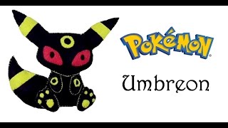 Pokemon : How To Make Umbreon Plushie Tutorial