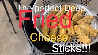 How To Make The Perfect  Deep Fried  Cheese sticks