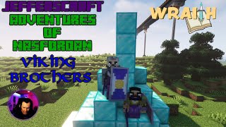 Minecraft Wraith SMP JEFFERSCRAFT Becomes A Viking Brother ft. Blaubart!